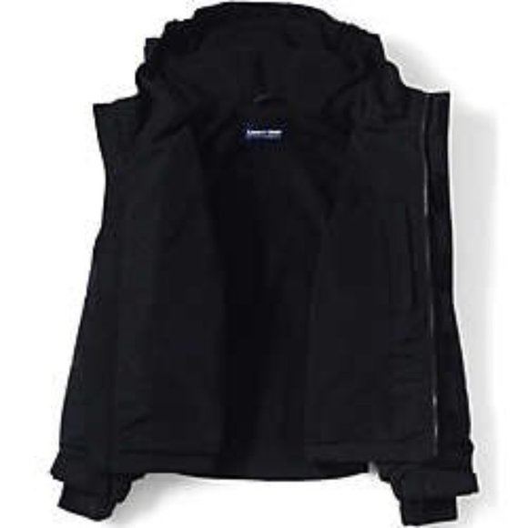 Lands' End Kids Squall Fleece Lined Waterproof Insulated Jacket, NWT - Picture 3 of 3
